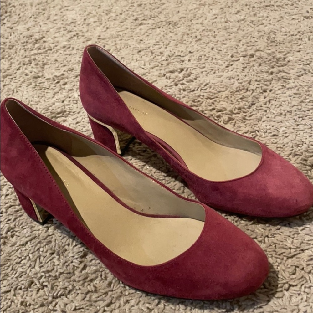 Kitten block heel